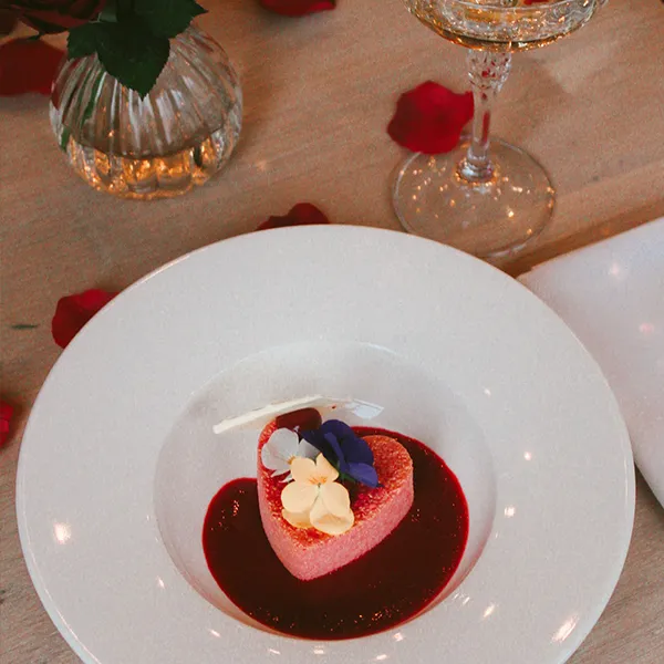 Valentine's dessert Carlton Ambassador The Hague
